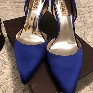 Badgley Mischka Vogue D’Orsay evening shoe.